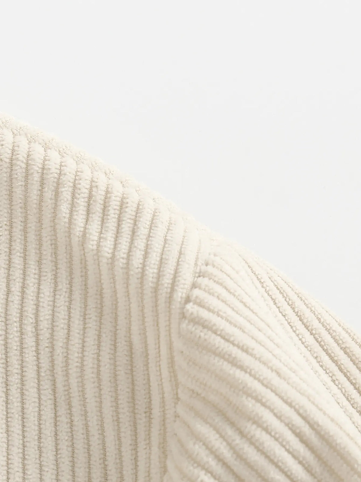 3-pack men’s sweatshirts: crewneck pullover, corduroy crewneck top, casual minimalist loose long-sleeve apparel; solid basic fit with vertical textured design; made from skin-friendly, breathable fabric—ideal for everyday commuting outfits.