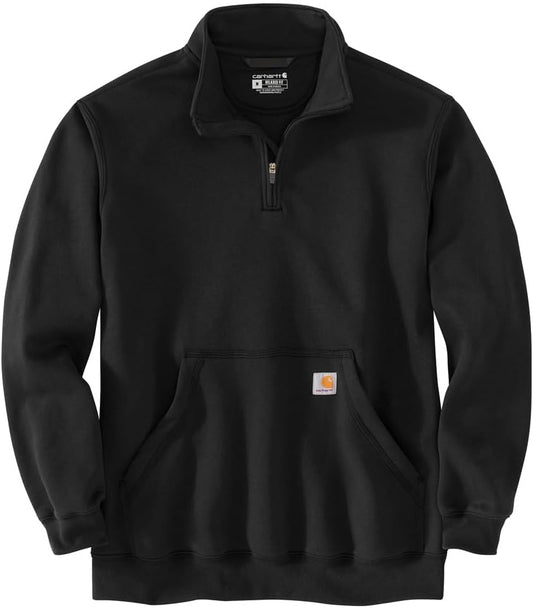 Carhartt Men's Marquette 1/4-Zip Mock-Neck Sweatshirt