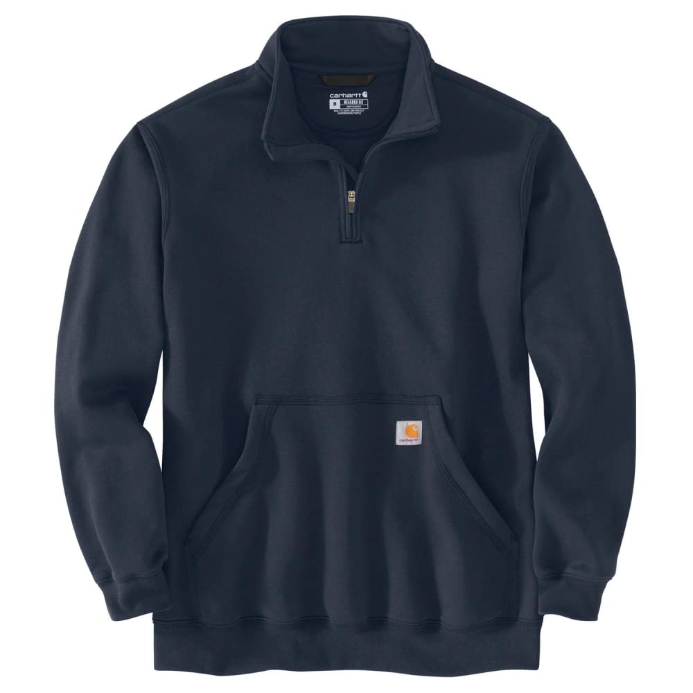 Carhartt Men's Marquette 1/4-Zip Mock-Neck Sweatshirt