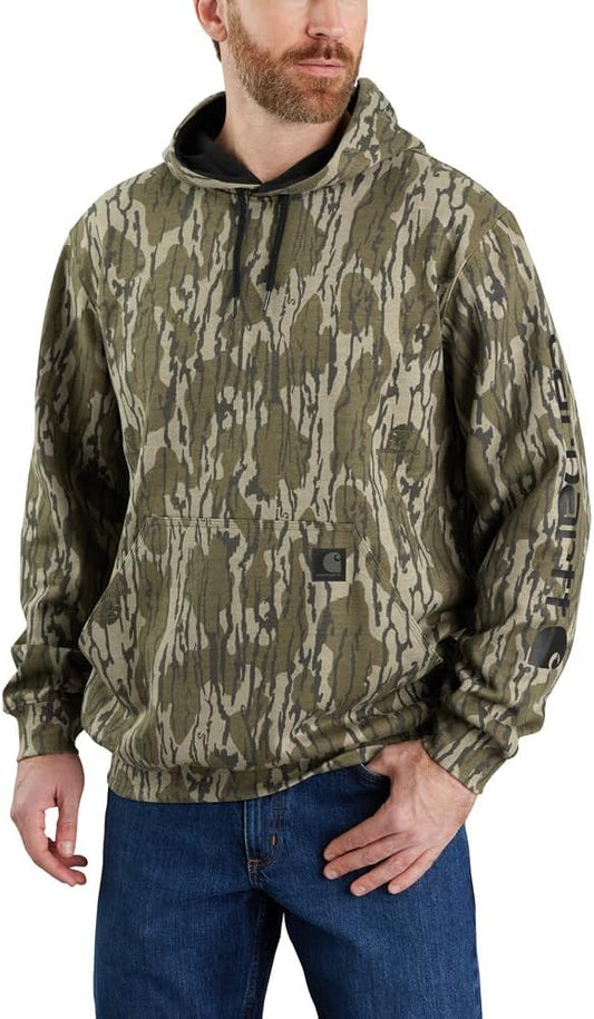 Carhartt Men's 105484 Loose Fit Midweight Camo Graphic Sweatshirt