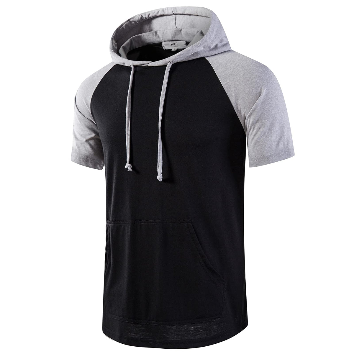 SIR7 Men's Gym Workout Active Long Sleeve Pullover Lightweight Hoodie Casual Hooded Sweatshirts