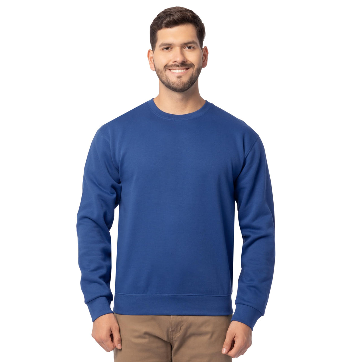 Fruit of the Loom Men's Eversoft Fleece Crewneck Sweatshirts, Moisture Wicking & Breathable, Sizes S-4x