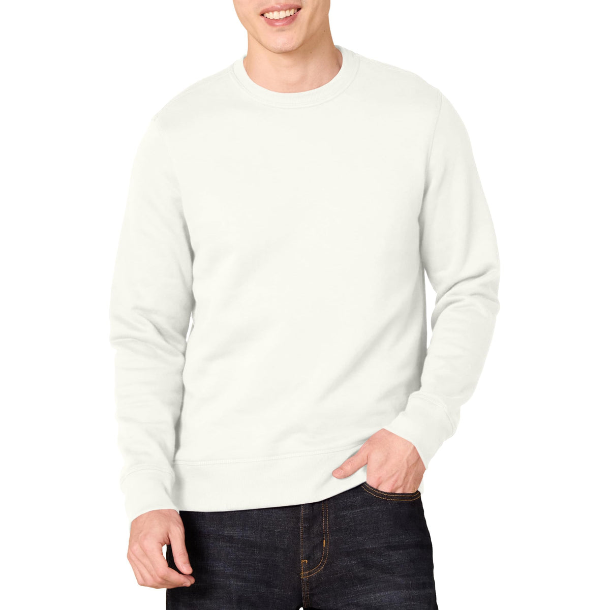 Amazon Essentials Men's Crewneck Fleece Sweatshirt