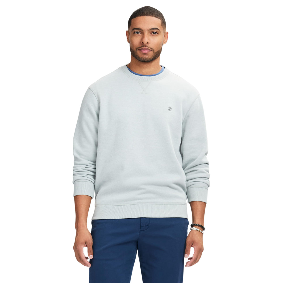 IZOD Men's Advantage Performance Crewneck Fleece Pullover Sweatshirt