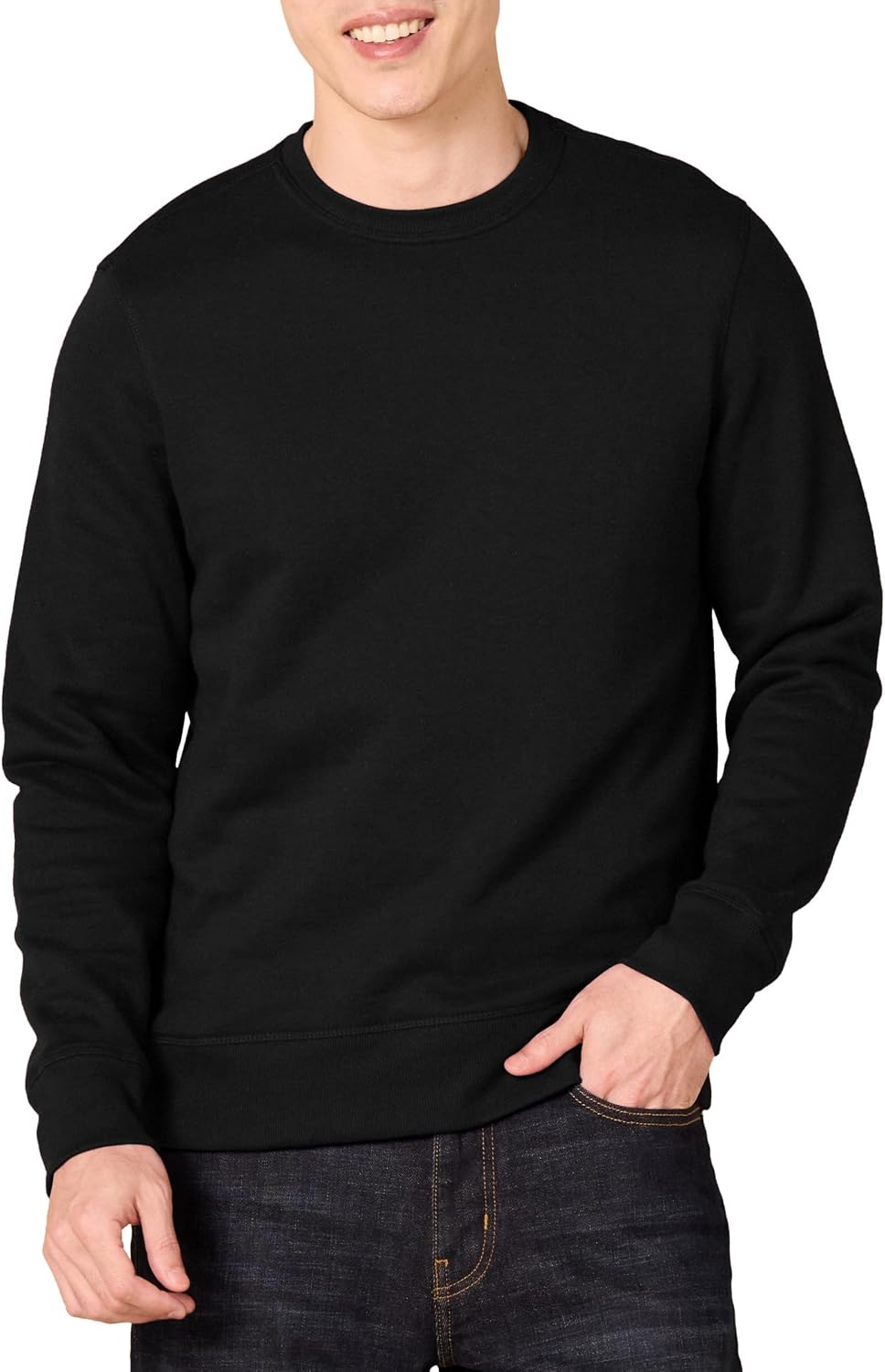 Amazon Essentials Men's Crewneck Fleece Sweatshirt