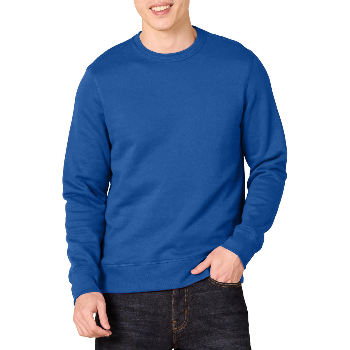 Amazon Essentials Men's Crewneck Fleece Sweatshirt