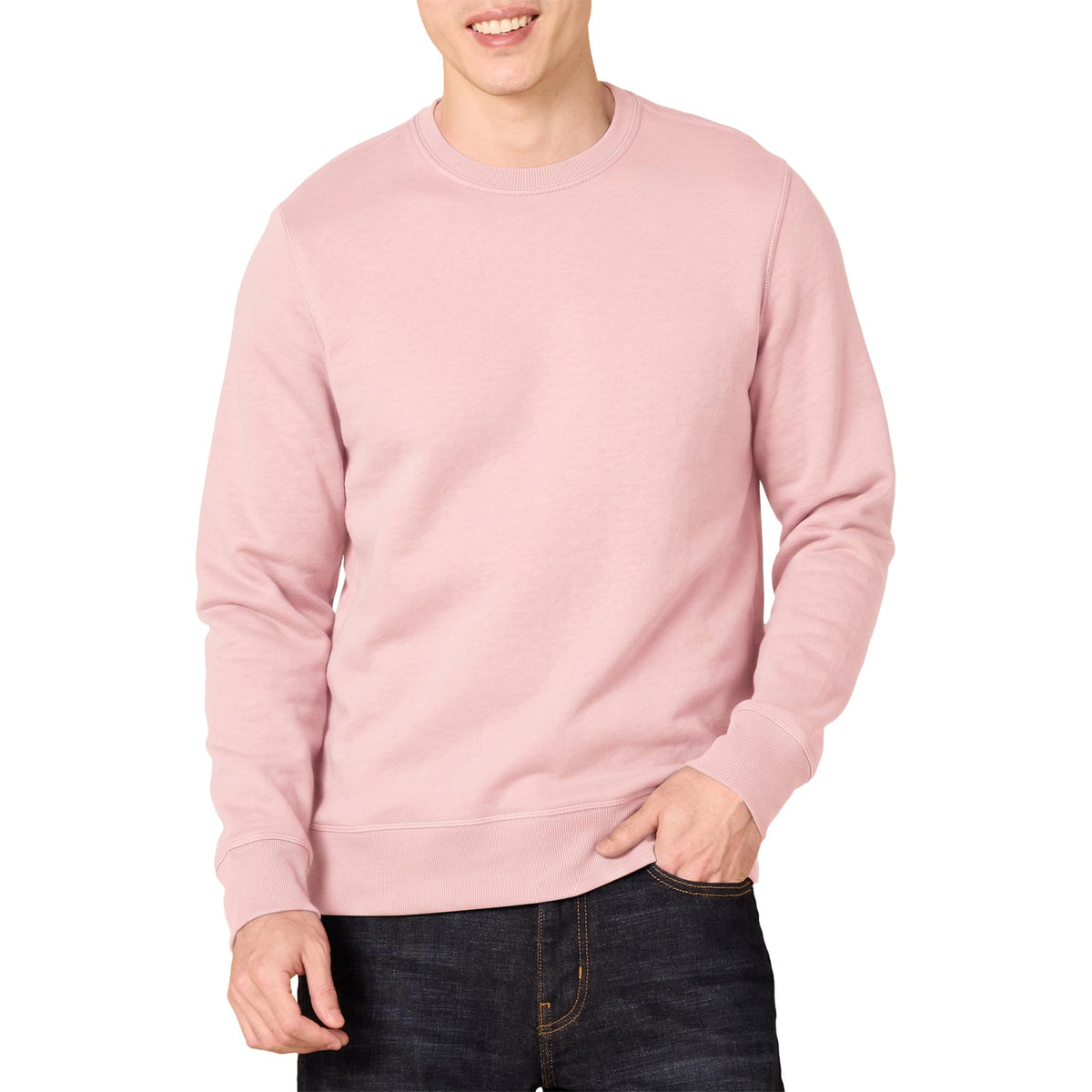 Amazon Essentials Men's Crewneck Fleece Sweatshirt