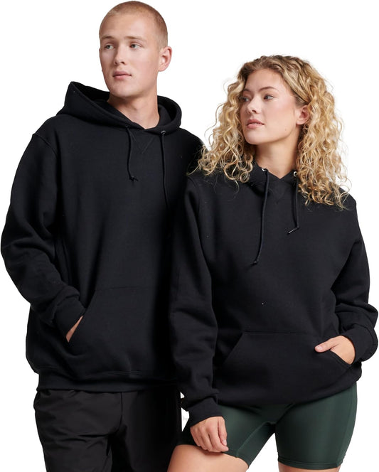 Russell Athletic mens Dri-power Fleece Hoodies, Moisture Wicking, Cotton Blend, Relaxed Fit, Sizes S-4x