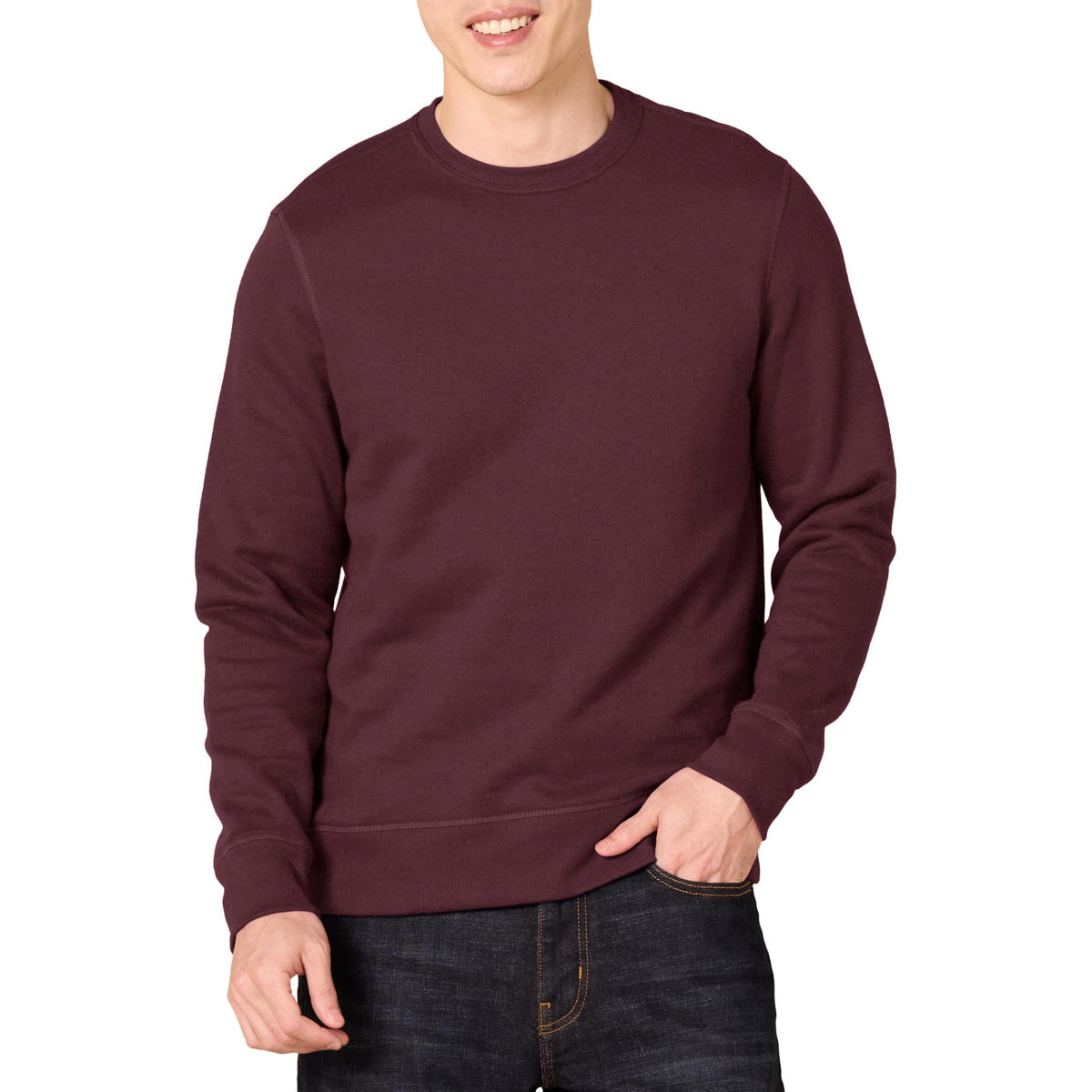 Amazon Essentials Men's Crewneck Fleece Sweatshirt