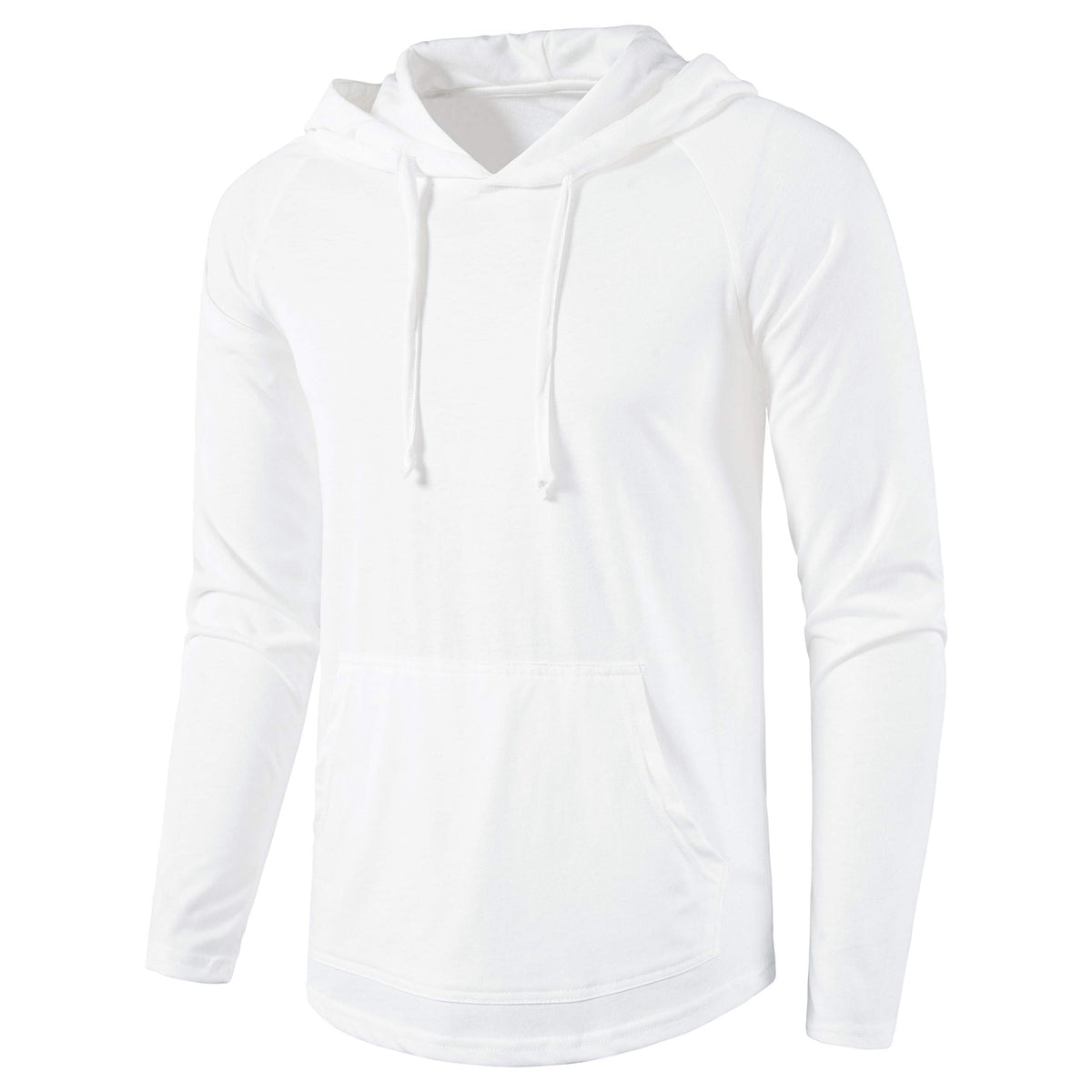 SIR7 Men's Gym Workout Active Long Sleeve Pullover Lightweight Hoodie Casual Hooded Sweatshirts