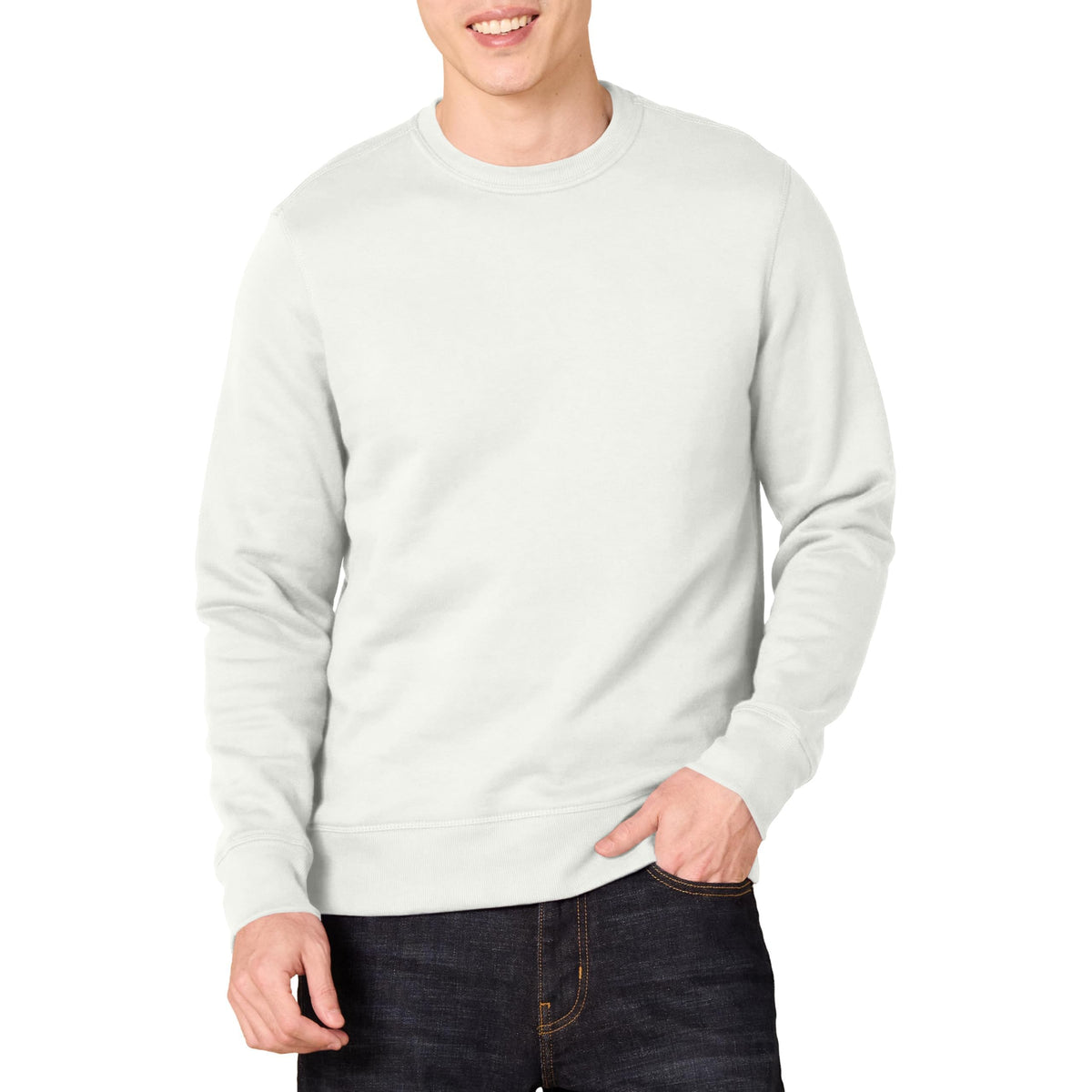 Amazon Essentials Men's Crewneck Fleece Sweatshirt