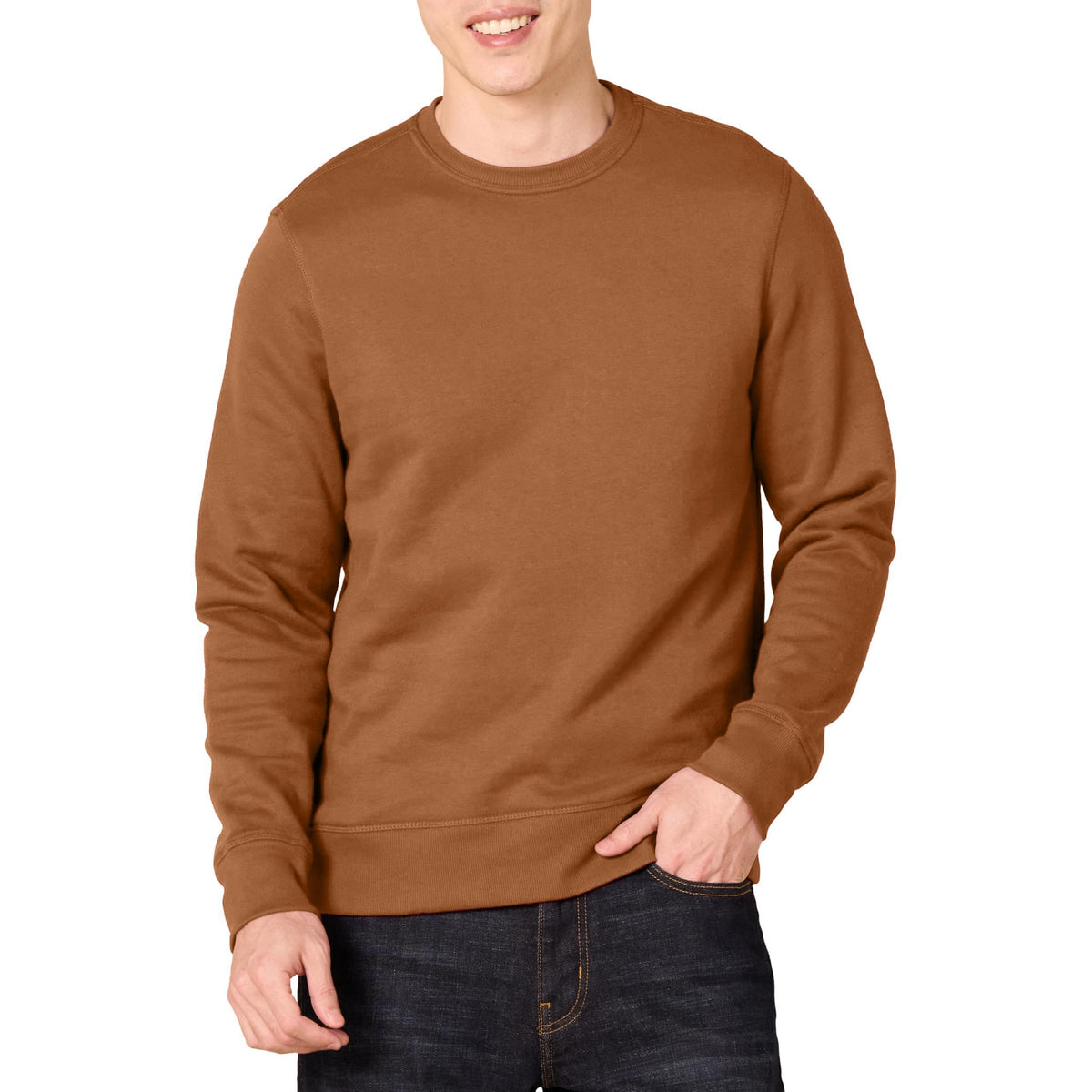 Amazon Essentials Men's Crewneck Fleece Sweatshirt