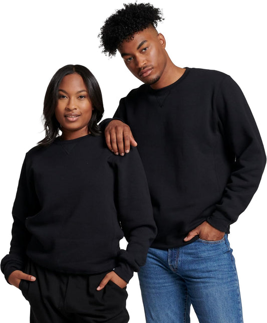 Russell Athletic Men's Dri-Power Fleece Sweatshirts, Moisture Wicking, Cotton Blend, Relaxed Fit, Sizes S-4X