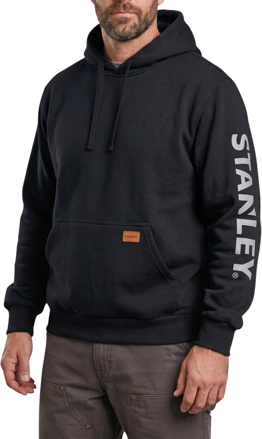 STANLEY Heavyweight Hoodie Men - Work Hoodie Heavy Duty Pullover Sweatshirt