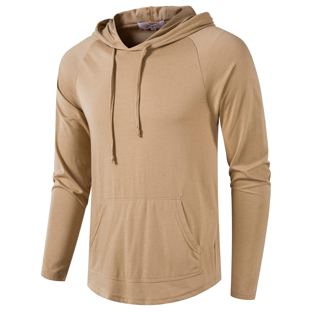 SIR7 Men's Gym Workout Active Long Sleeve Pullover Lightweight Hoodie Casual Hooded Sweatshirts