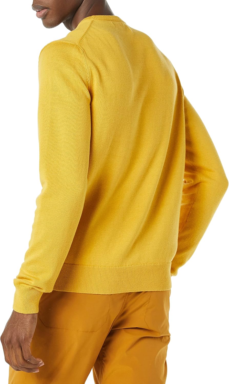 Amazon Essentials Men's Cable Knit Long-Sleeve Crewneck Sweater, 100% Cotton, Big & Tall Options Available