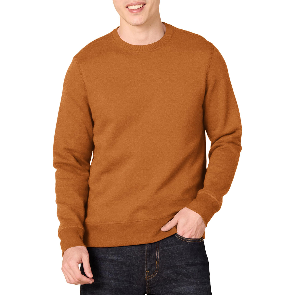 Amazon Essentials Men's Crewneck Fleece Sweatshirt