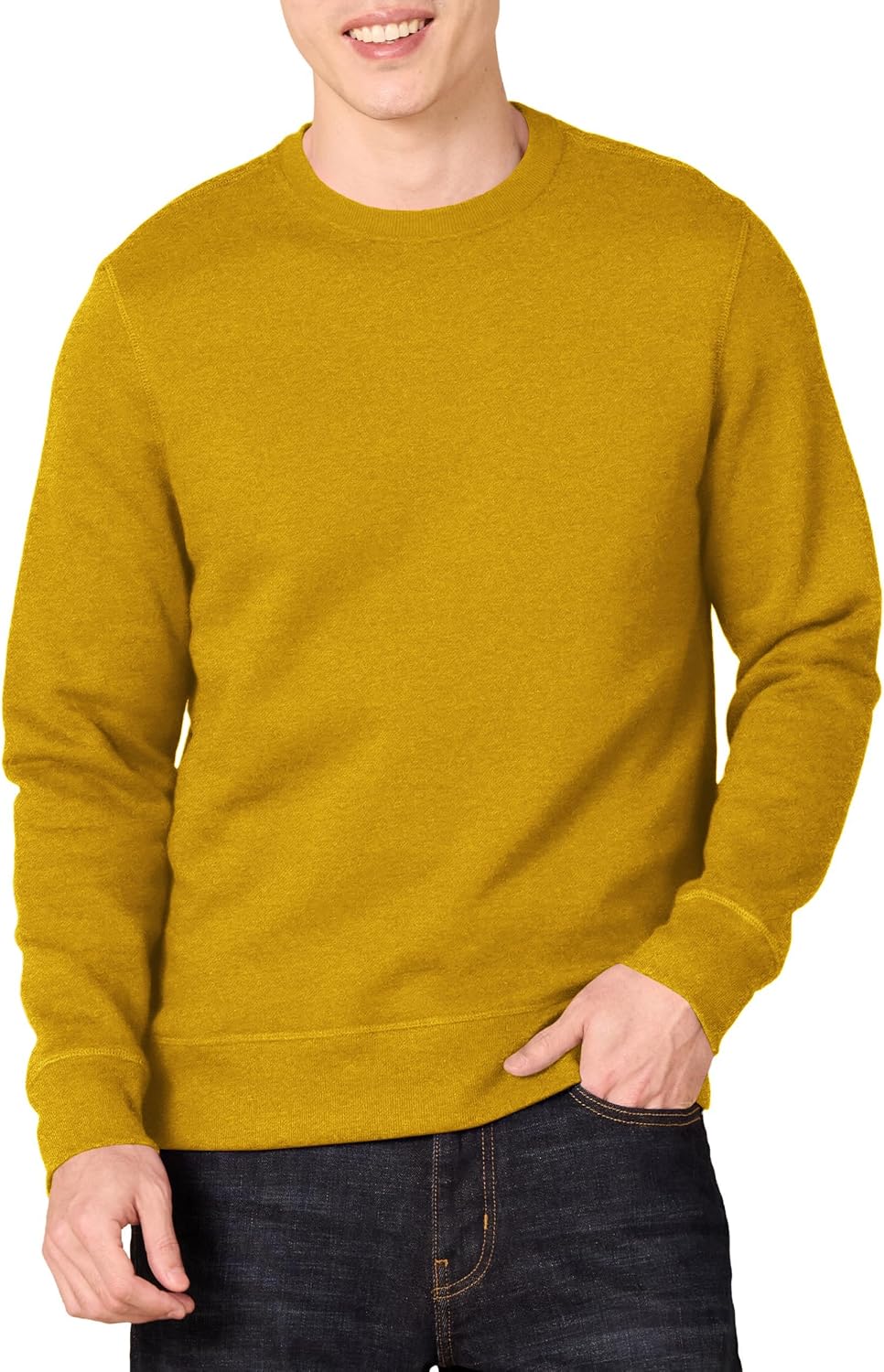 Amazon Essentials Men's Crewneck Fleece Sweatshirt