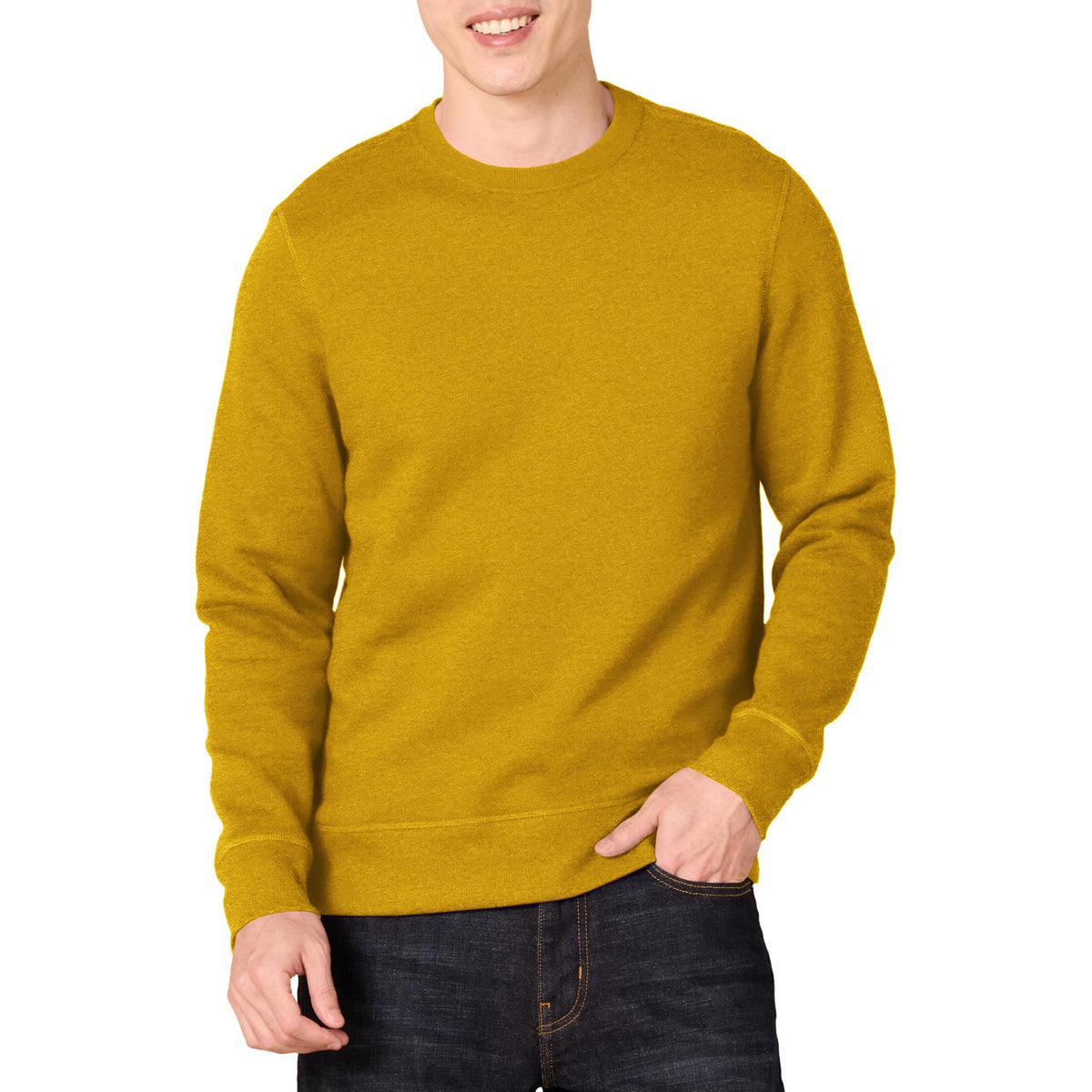 Amazon Essentials Men's Crewneck Fleece Sweatshirt