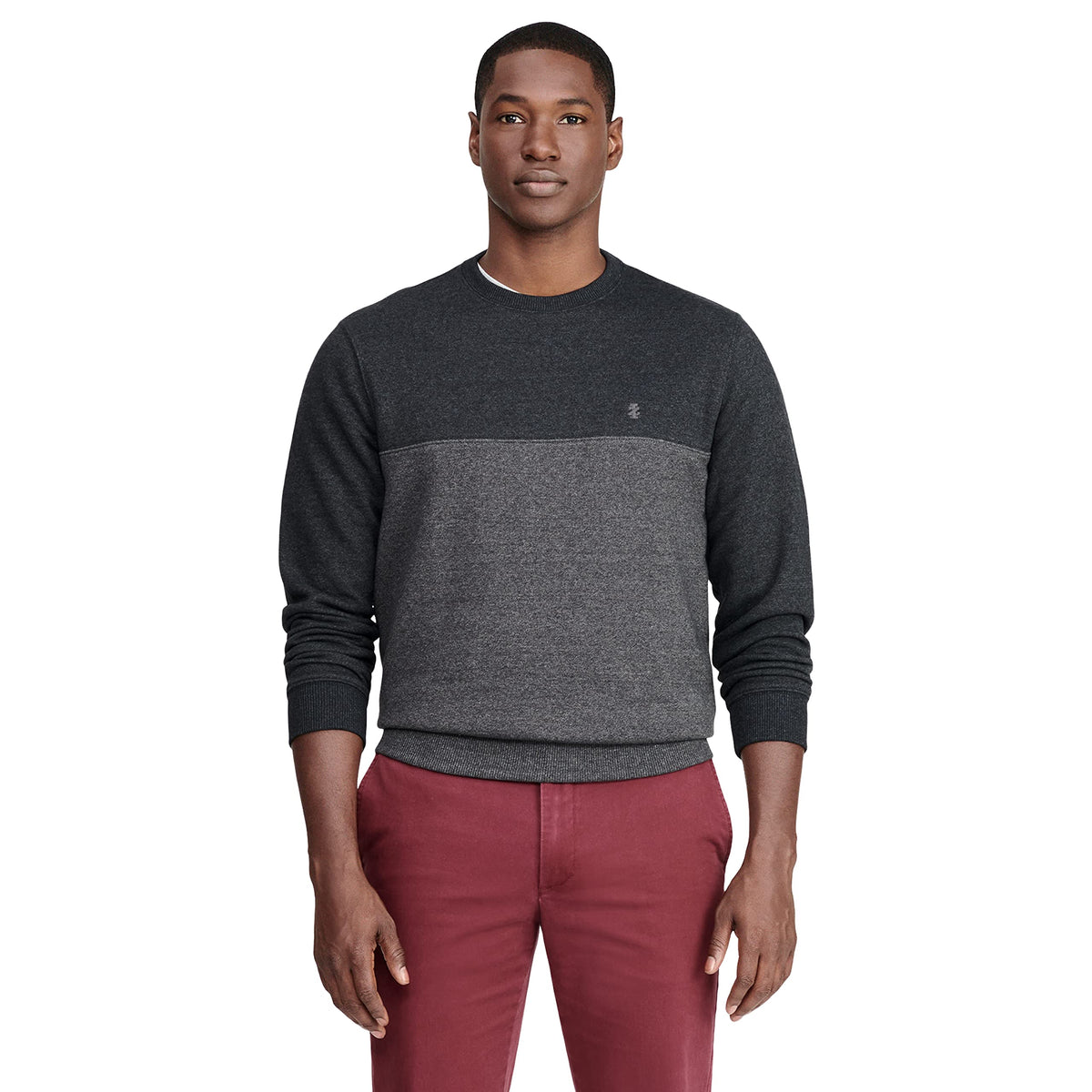 IZOD Men's Advantage Performance Crewneck Fleece Pullover Sweatshirt