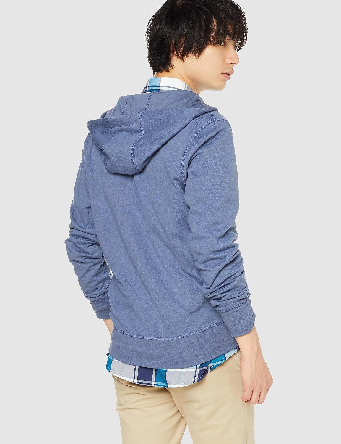 Amazon Essentials Men's Lightweight French Terry Full-Zip Hoodie, Regular Fit