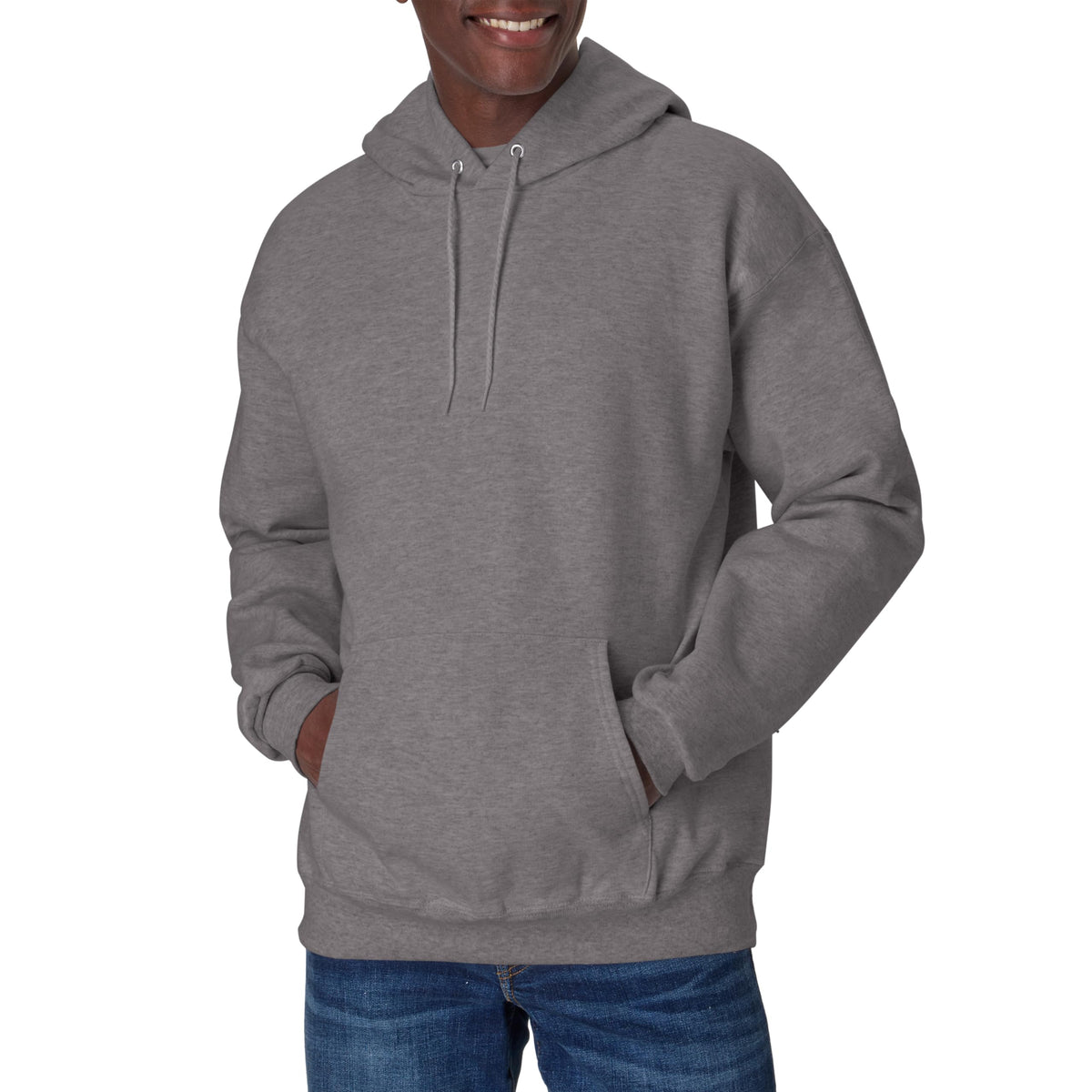 Hanes Men's Ultimate Sweatshirt, Heavyweight Fleece Hoodie, Cotton Sweatshirt for Men