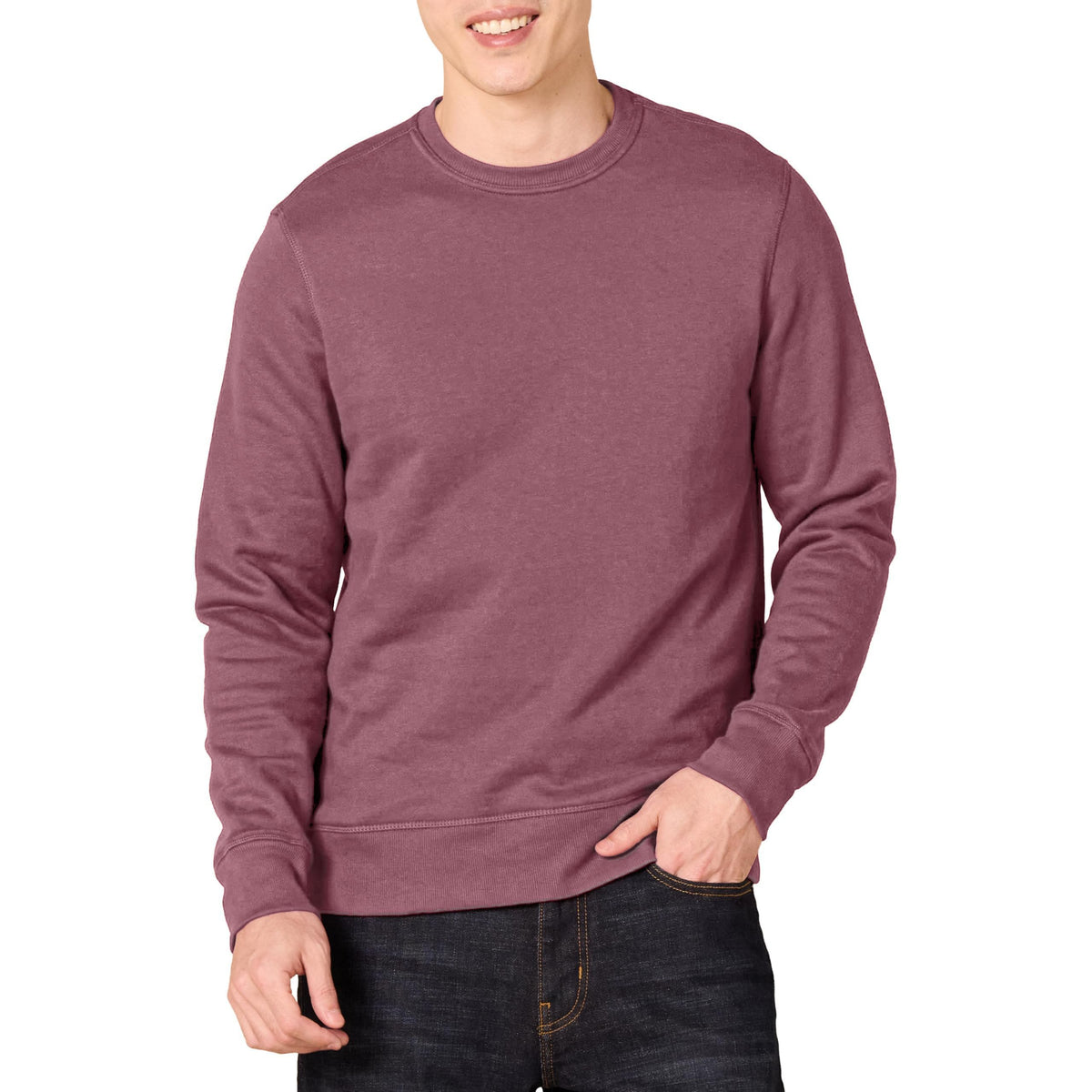 Amazon Essentials Men's Crewneck Fleece Sweatshirt