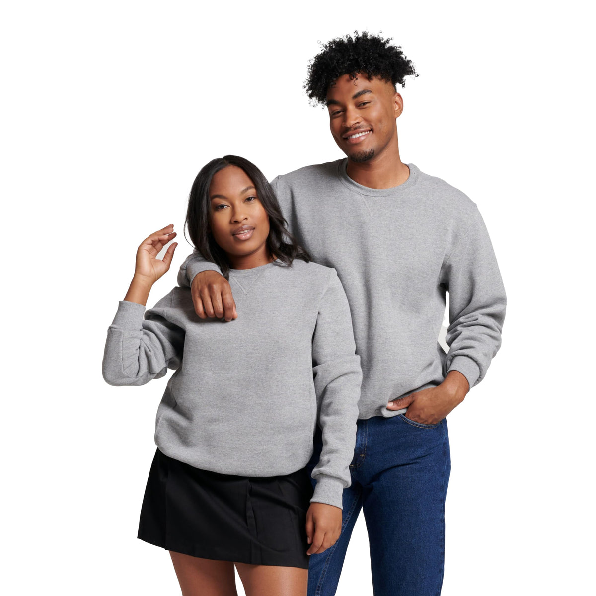 Russell Athletic Men's Dri-Power Fleece Sweatshirts, Moisture Wicking, Cotton Blend, Relaxed Fit, Sizes S-4X