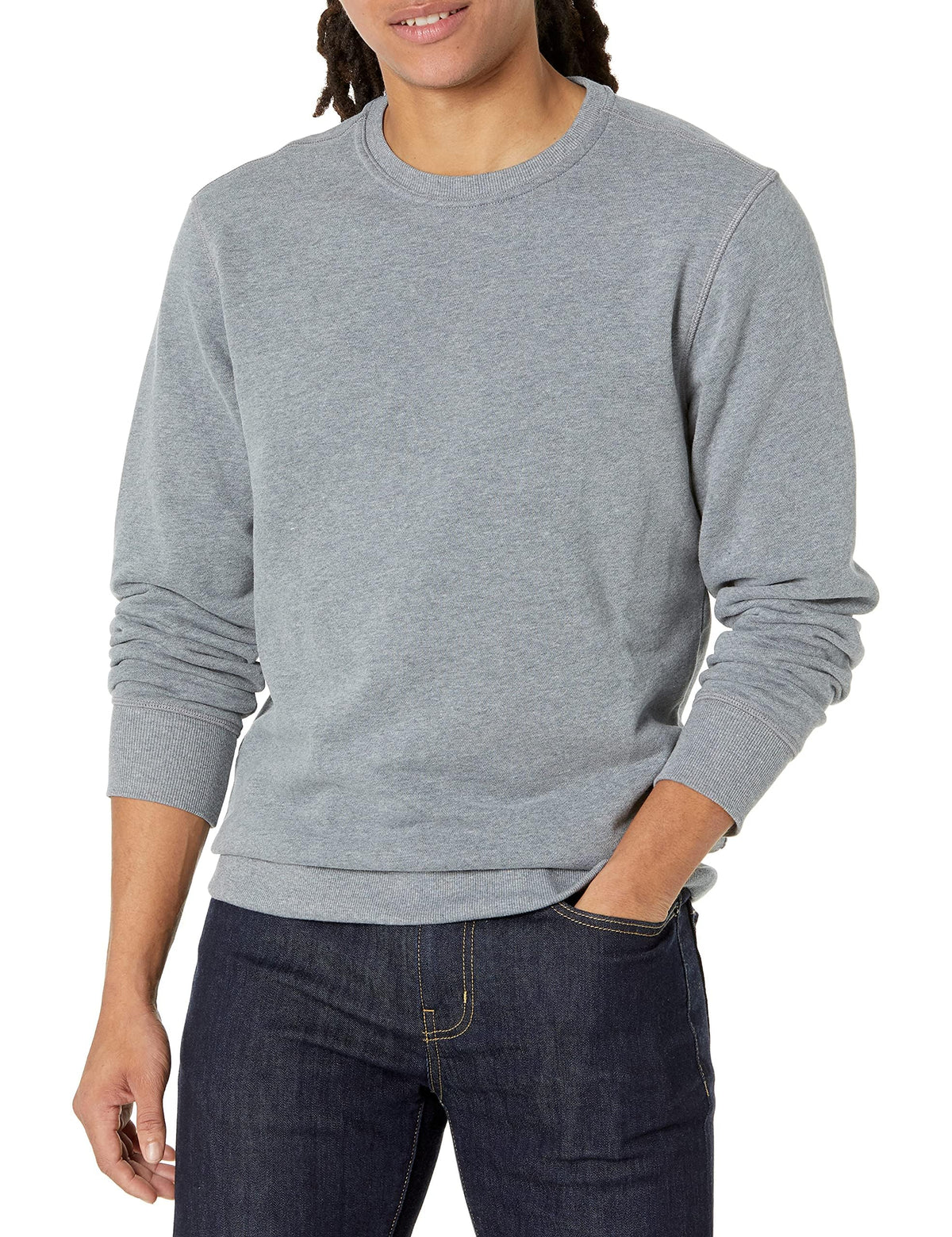 Amazon Essentials Men's Crewneck Fleece Sweatshirt