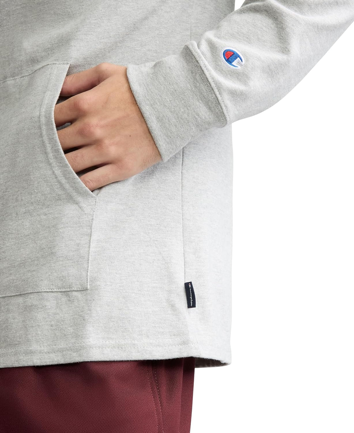 Champion Men's Long Sleeve T-shirt Hoodie (Retired Colors)