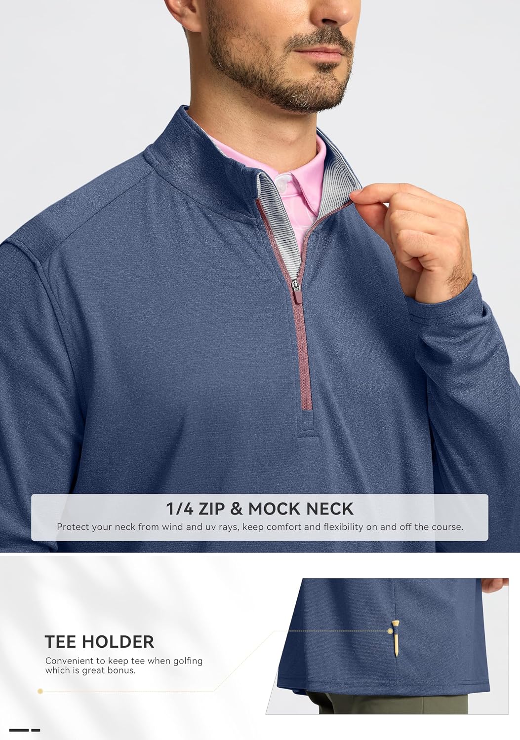 Obla Golf Quarter Zip Pullover