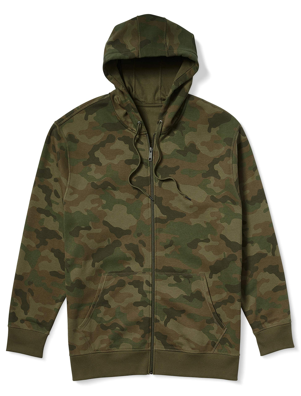 Amazon Essentials Men's Full-Zip Fleece Hoodie Sweatshirt (Available in Big & Tall)