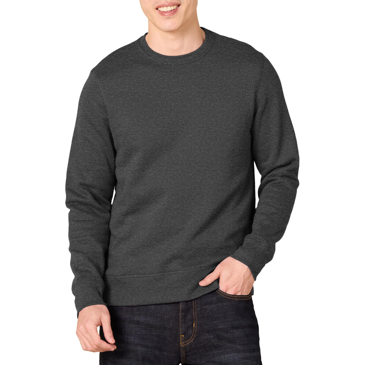 Amazon Essentials Men's Crewneck Fleece Sweatshirt