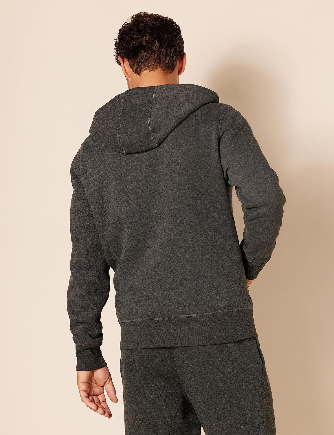 Amazon Essentials Men's Full-Zip Fleece Hoodie Sweatshirt (Available in Big & Tall)