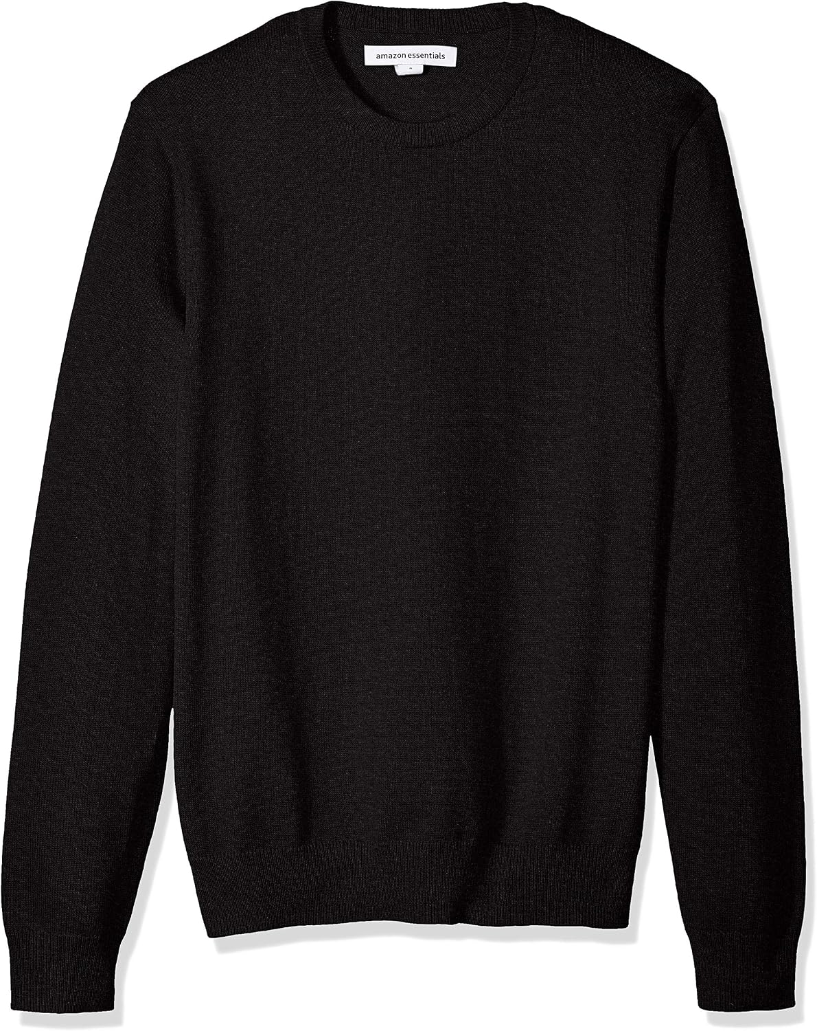 Amazon Essentials Men's Cable Knit Long-Sleeve Crewneck Sweater, 100% Cotton, Big & Tall Options Available