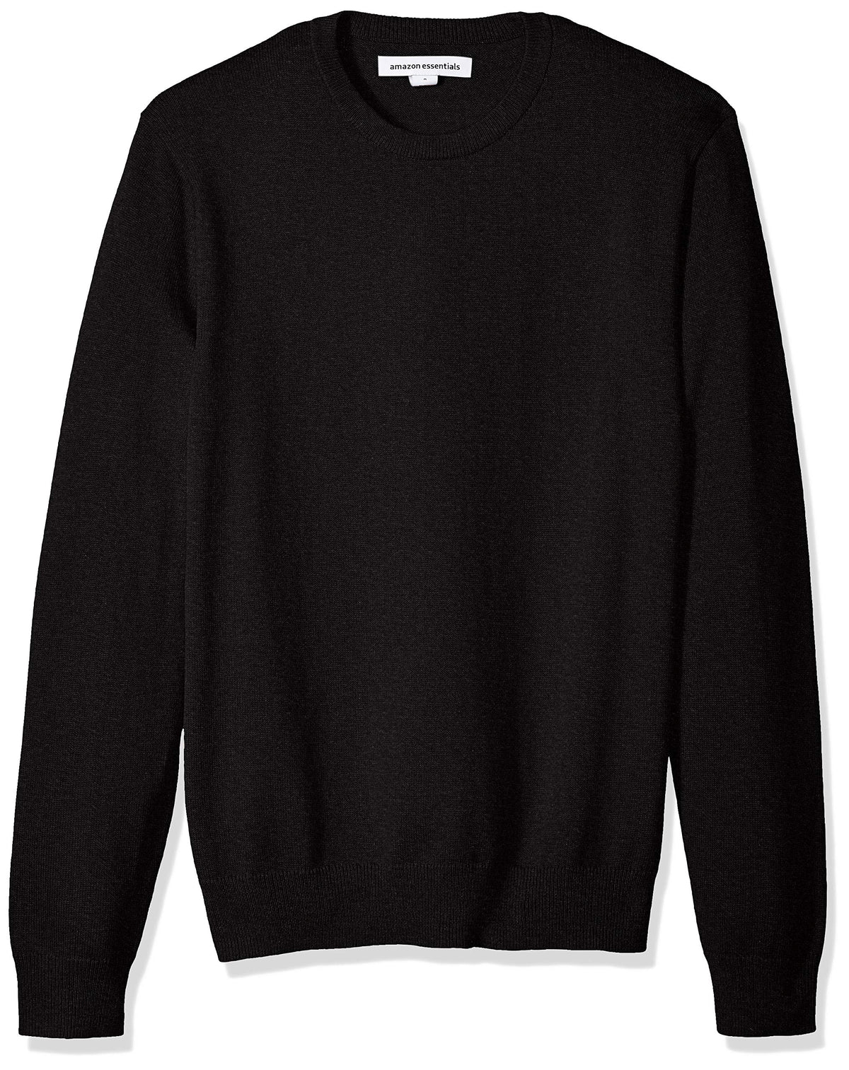 Amazon Essentials Men's Cable Knit Long-Sleeve Crewneck Sweater, 100% Cotton, Big & Tall Options Available