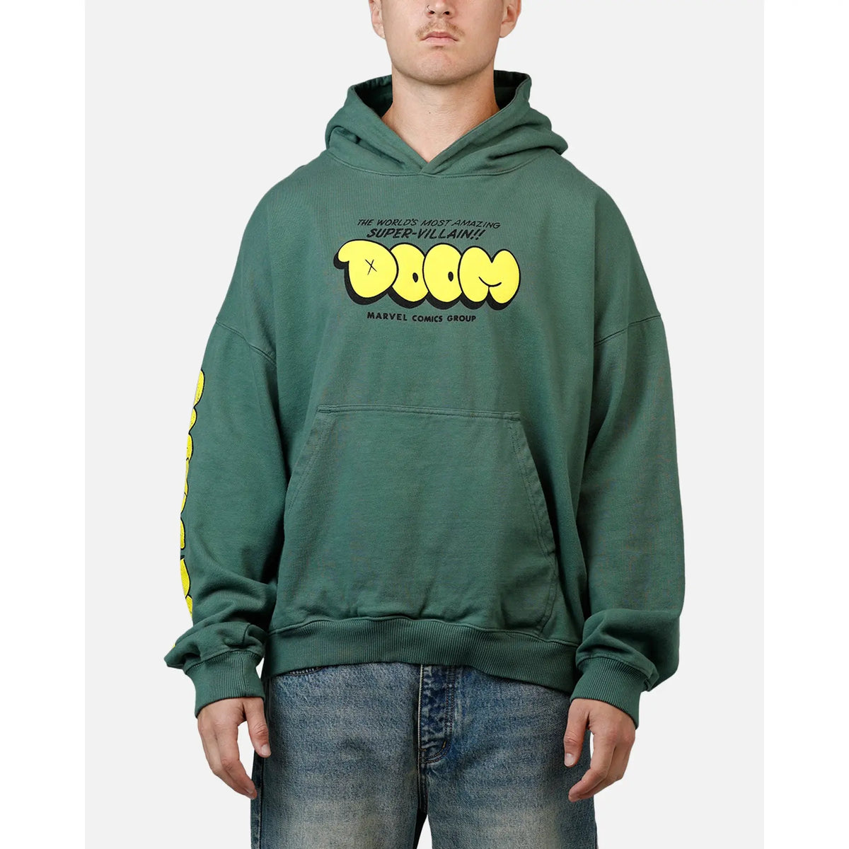 73Studio Marvel Fantastic Four Doctor Doom Villain Premium Hoodie Green